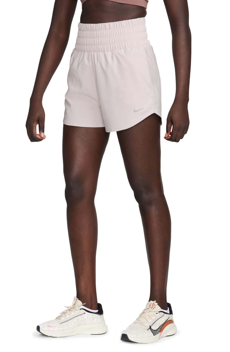 Nike Dri-FIT Ultrahigh Waist 3-Inch Brief Lined Shorts, Main, color, Platinum Violet