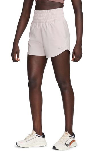 Shop Nike Dri-fit Ultrahigh Waist 3-inch Brief Lined Shorts