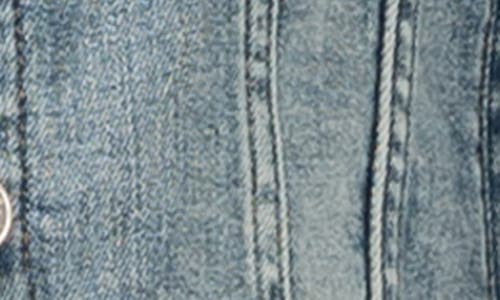 Silver Jeans Co. Fitted Denim Trucker Jacket In Indigo