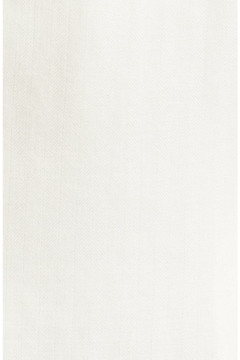 Marco Peak Lapel Wool & Silk Blend Herringbone Sport Coat, Alternate, color, ECRU