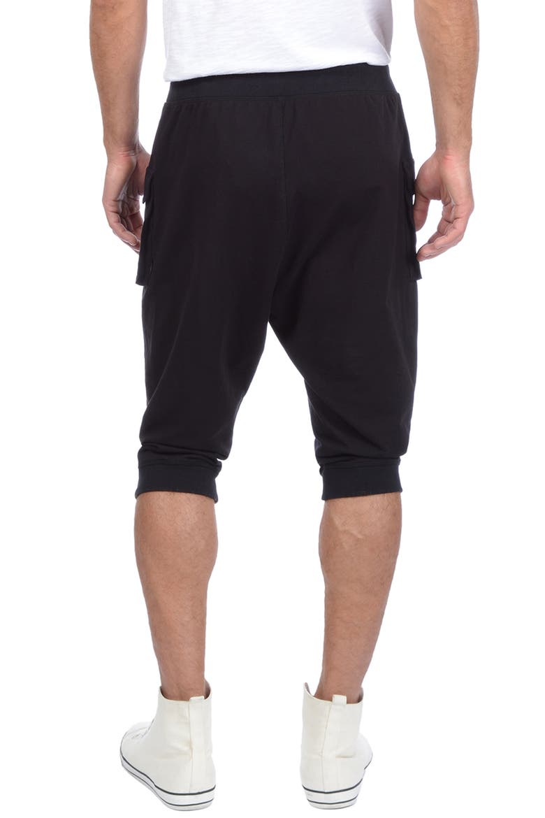 Crop Cargo Pants, Alternate, color, BLACK