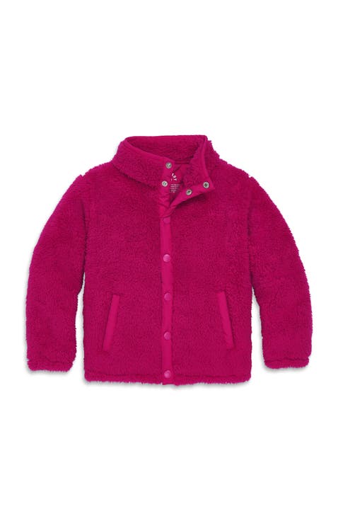 Kids Teddy Fleece Jacket (Toddler, Little Kid, Big Kid)