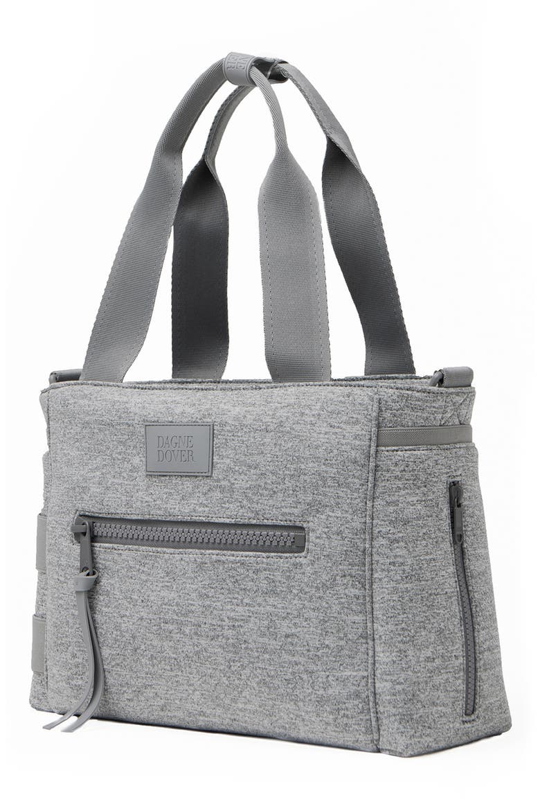 Small Wade Diaper Tote, Alternate, color, HEATHER GREY
