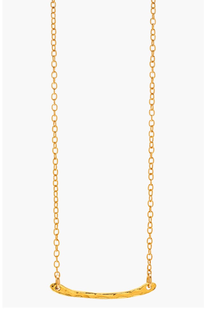 'Taner' Bar Mini Pendant Necklace, Main, color, GOLD