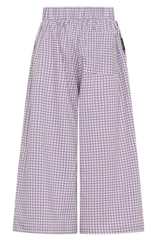Tiny Tribe Kids' Tie Belt Wide Leg Pants In Blue