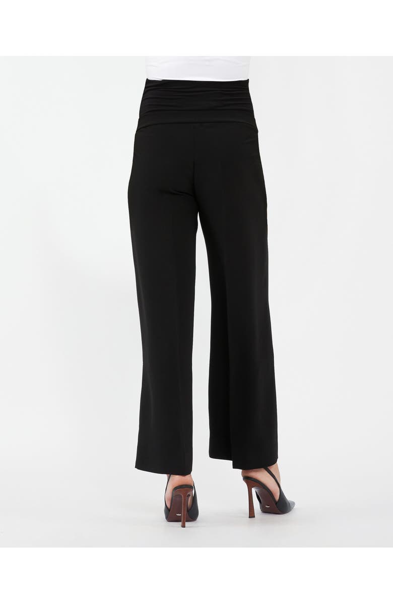 Ripe Maternity Alexa Wide Leg Maternity Work Pant - Black, Alternate, color, Black