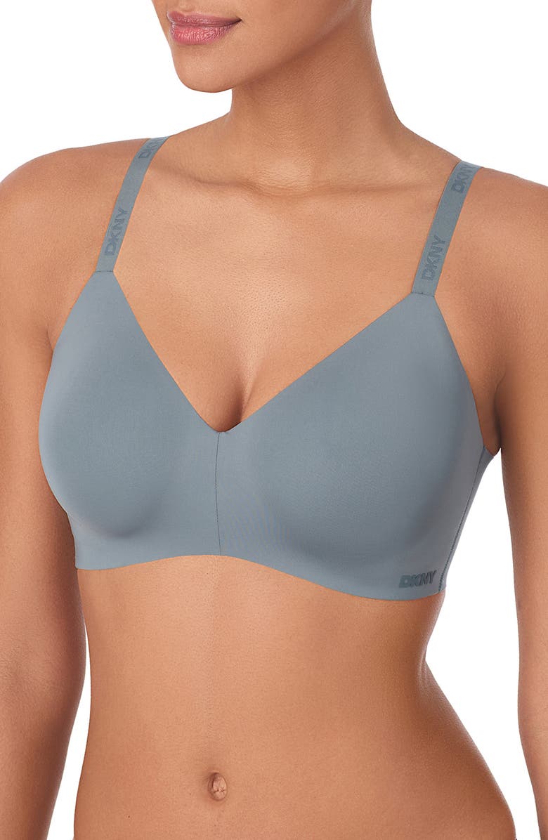 DKNY Active Comfort Bra, Alternate, color, Stormy Weather