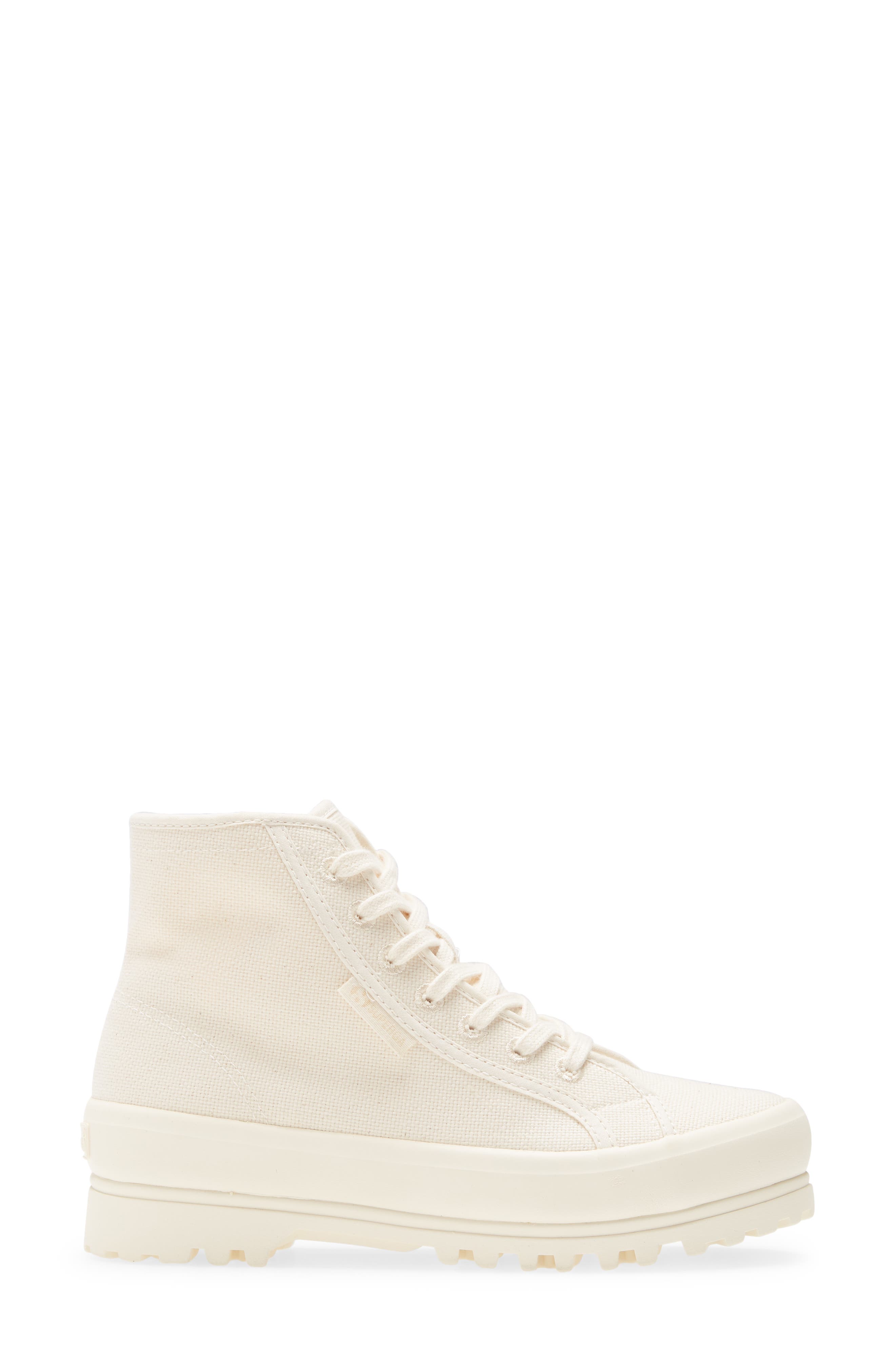 Superga 2341 Alpina Organic Canvas High Top Sneaker, Alternate, color, 