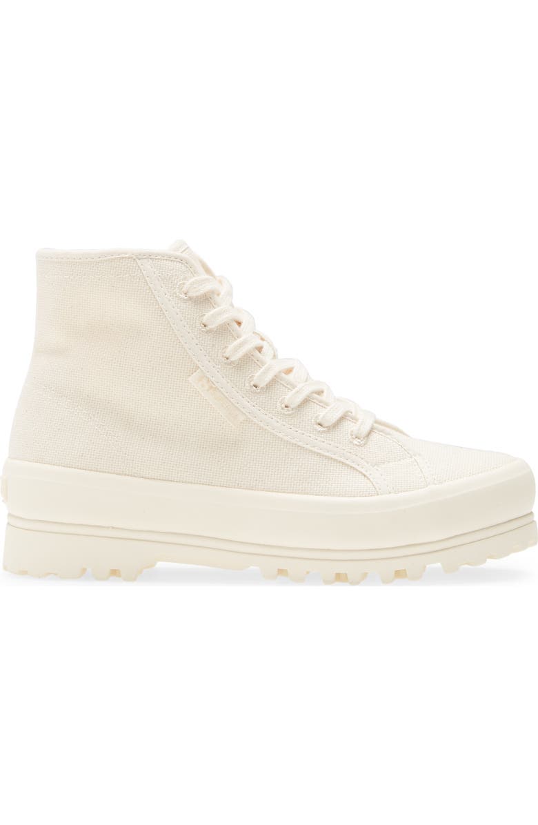 Superga 2341 Alpina Organic Canvas High Top Sneaker, Alternate, color,