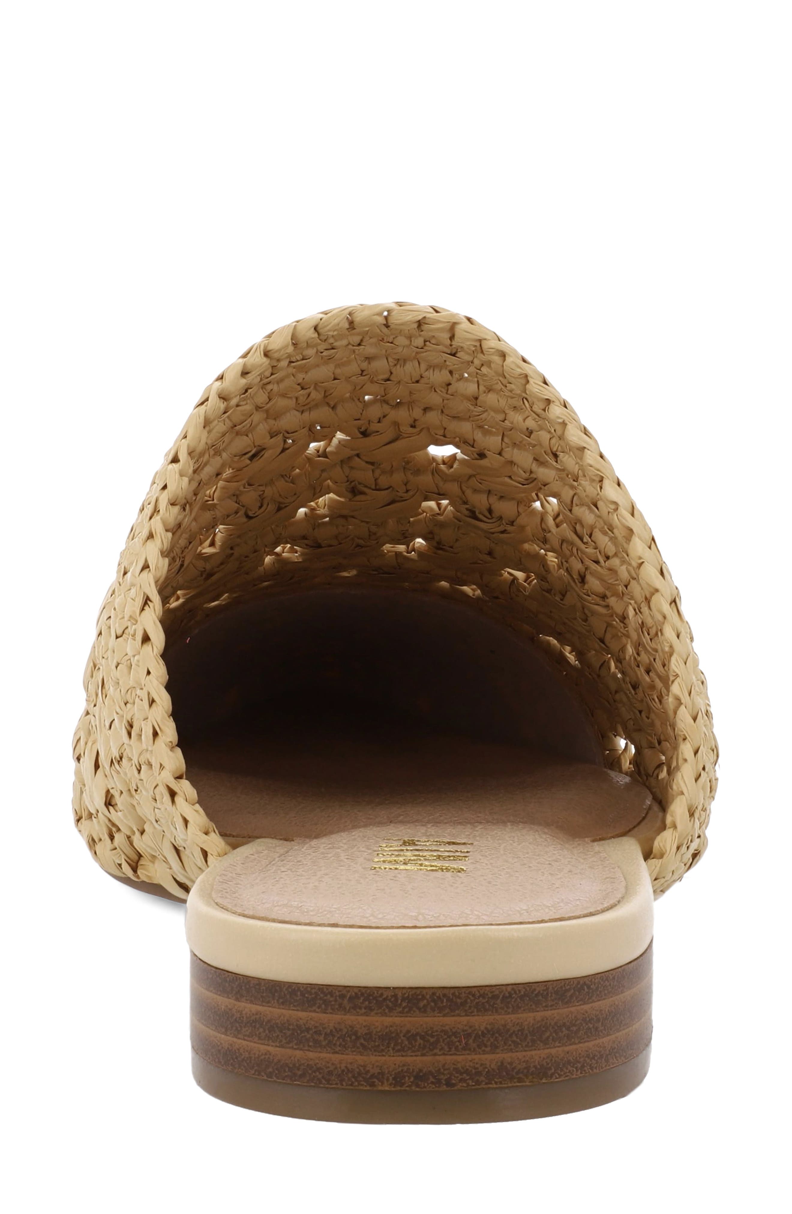 MIA Jany Raffia Mule, Alternate, color, Natural