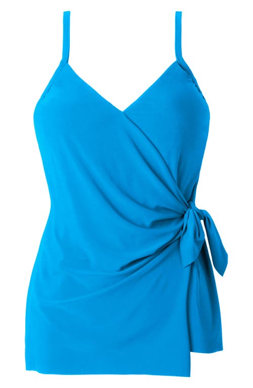Magicsuit Women's Solids Carma Tankini Top In Sky