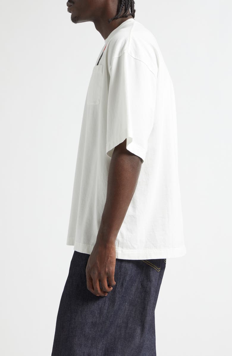 Undercover Oversize Cotton Graphic T-Shirt, Alternate, color, White