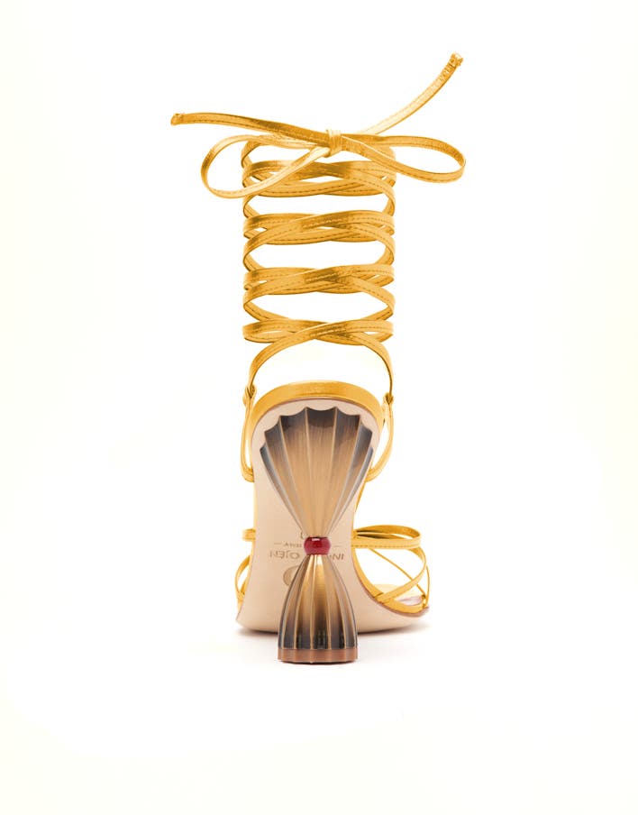 INOLA OJÉN SABA Sandal, Alternate, color, Gold