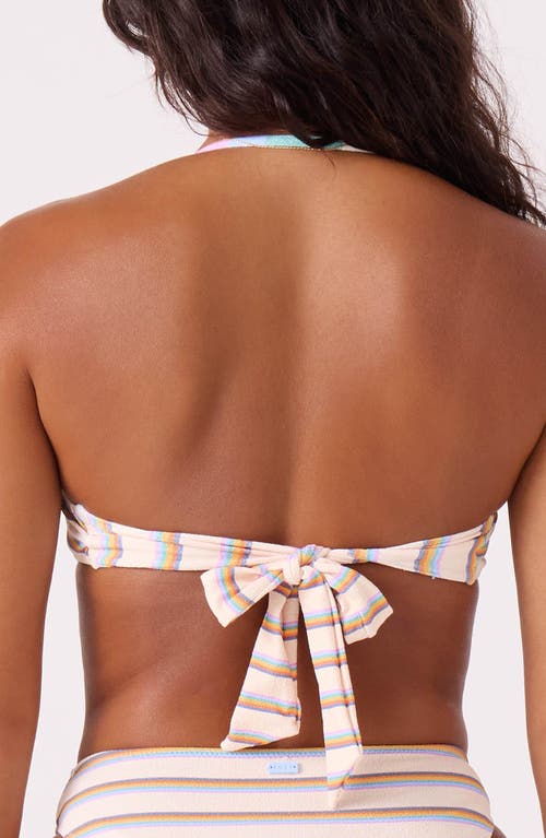 Roxy Go My Way O-ring Bikini Top In Multi