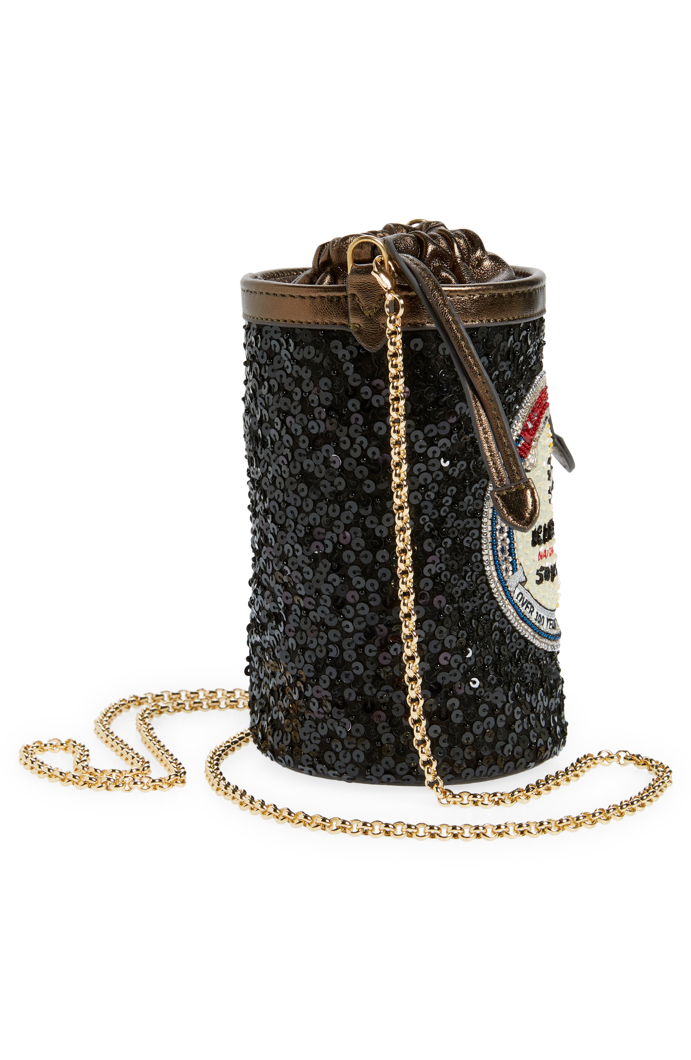 Anya Hindmarch Kikkoman<sup>®</sup> Sequin Recycled Satin Crossbody Bag, Alternate, color, 