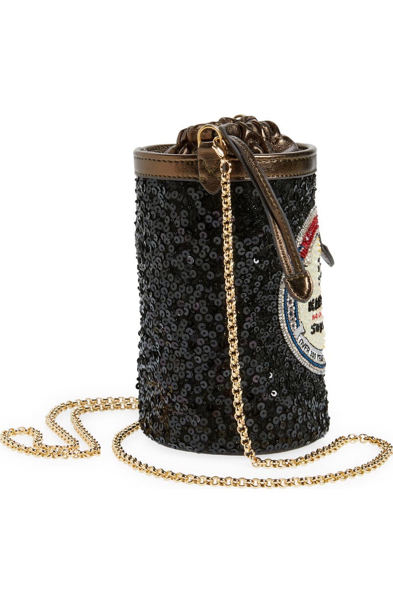 Anya Hindmarch Kikkoman<sup>®</sup> Sequin Recycled Satin Crossbody Bag, Alternate, color,