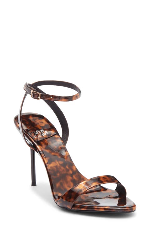 Blossmz Ankle Strap Satin Sandal (Women)