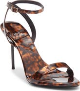 Jeffrey Campbell Blossmz Ankle Strap Satin Sandal
