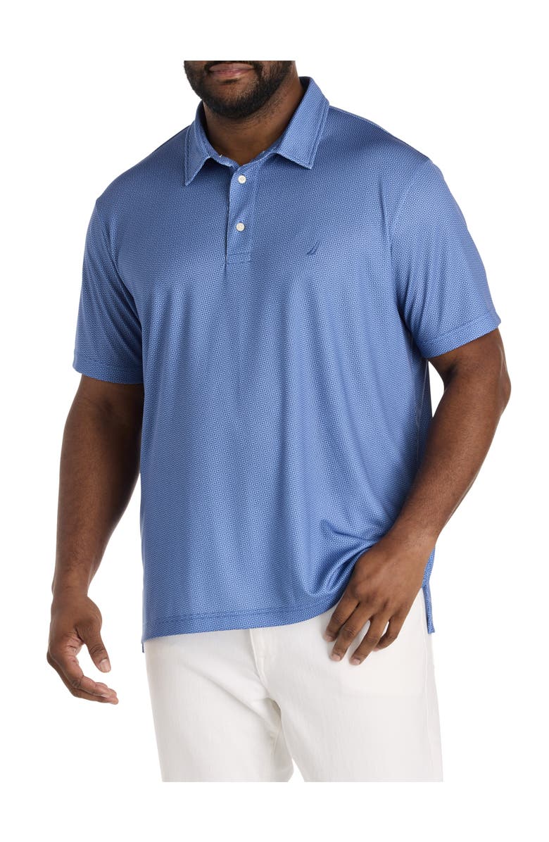 Nautica Big & Tall Performance Polo Shirt, Main, color, Union Blue