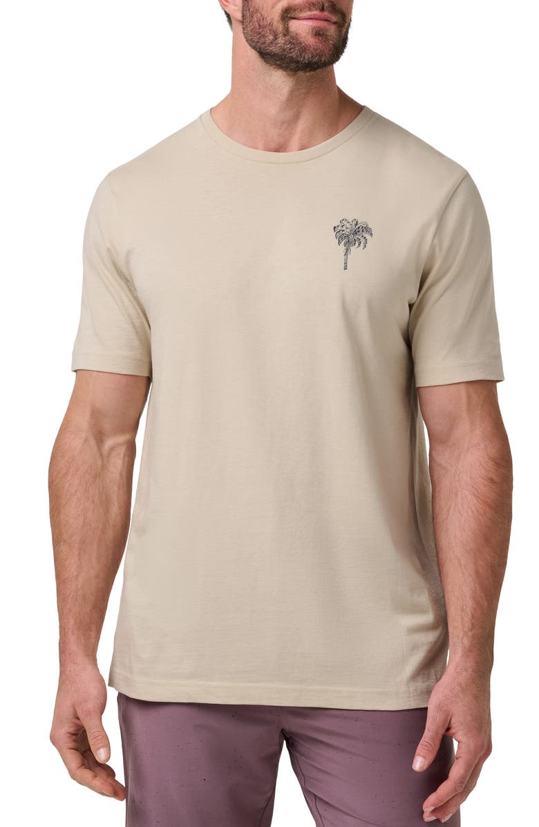 TravisMathew Club Member Cotton Graphic T-Shirt, Main, color, Italian Sand
