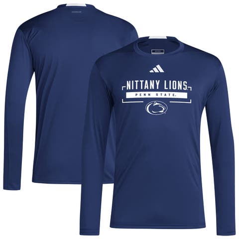 Men's adidas Navy Penn State Nittany Lions D4T Long Sleeve T-Shirt