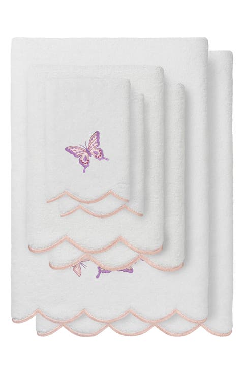 6-Piece Brittney Embroidered Turkish Cotton Towel Set