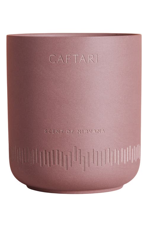 Caftari Scent Of Nirvana Meditation Candle In Pink
