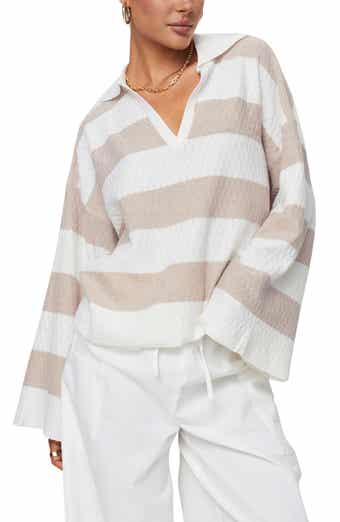 Rick Oversize Stripe Collar Sweater