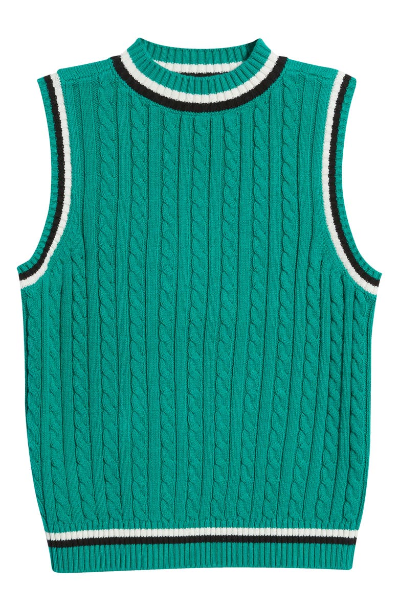 BP. Cable Stitch Sweater Vest, Alternate, color,