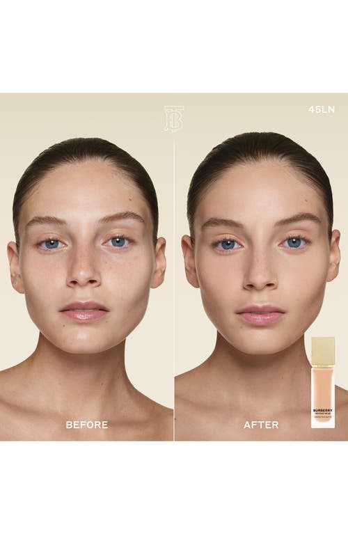 Burberry Beyond Wear Perfecting Matte Foundation In 45 Light Neutral