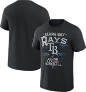Darius Rucker Collection by Fanatics Men's Darius Rucker Collection by Fanatics Black Tampa Bay Rays Beach Splatter T-Shirt