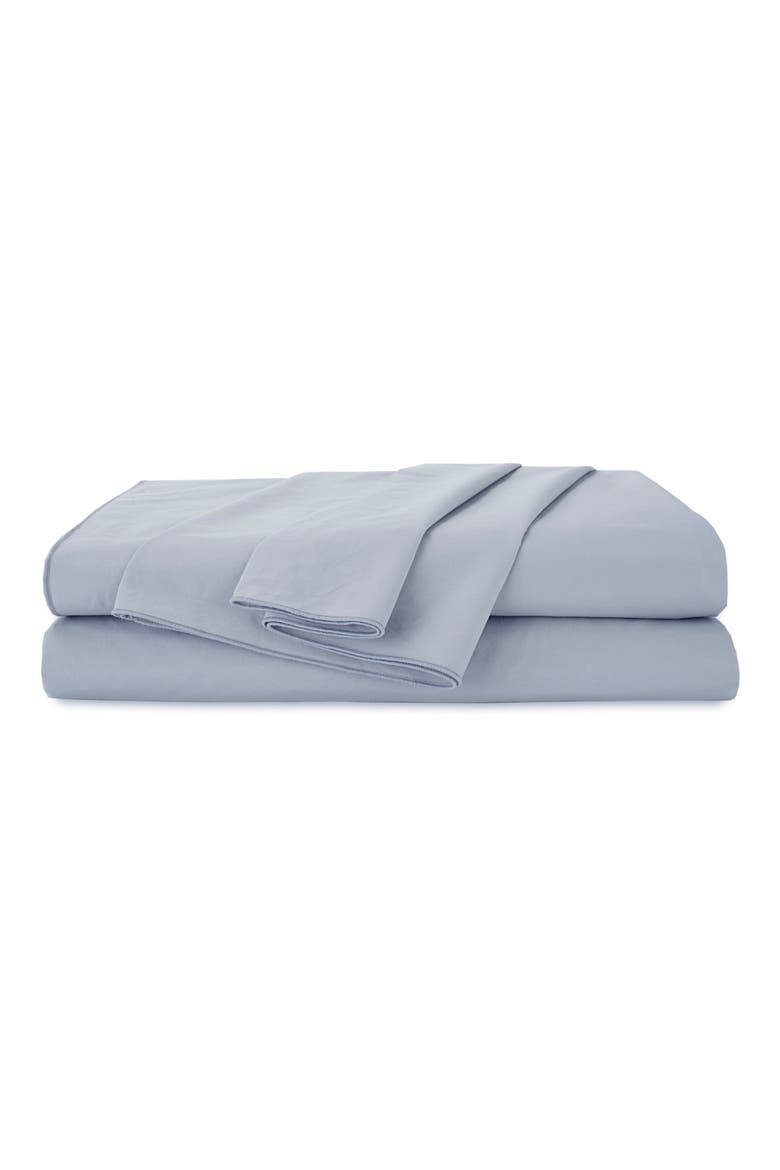 Organic Cotton Sheet Set, Main, color, LIGHT BLUE