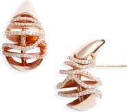 Bottega Veneta Sardine Stud Earrings