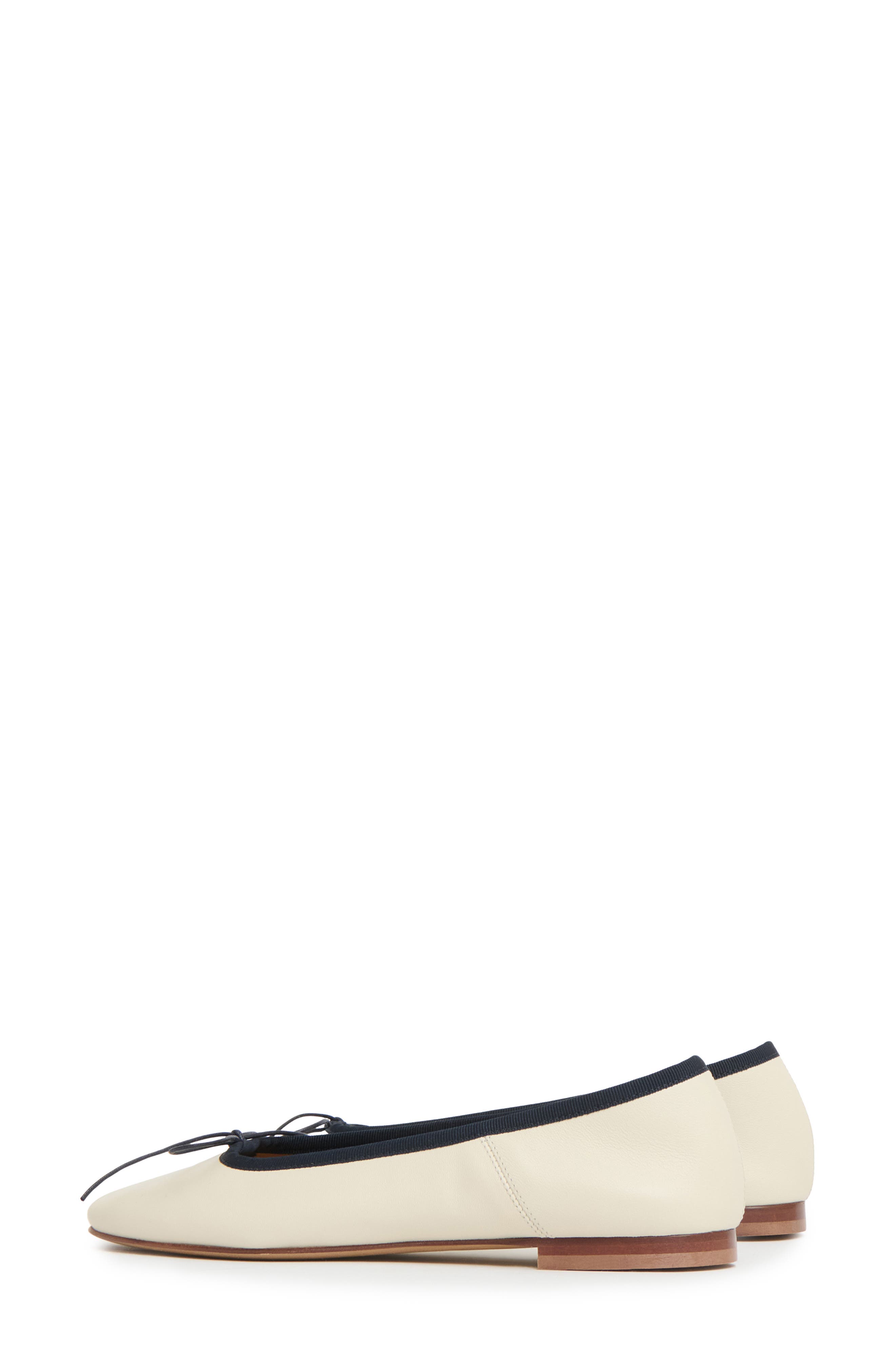 Mansur Gavriel Ballet Flat, Alternate, color, Jasmine/ Midnight