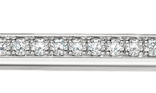 Shop Hearts On Fire Barre Pendant Necklace In White Gold/diamond