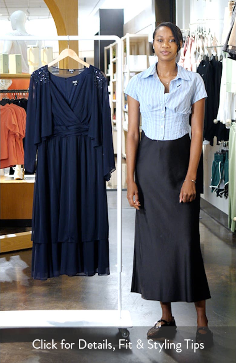 Tiered Midi Dress with Jacket, sales video thumbnail