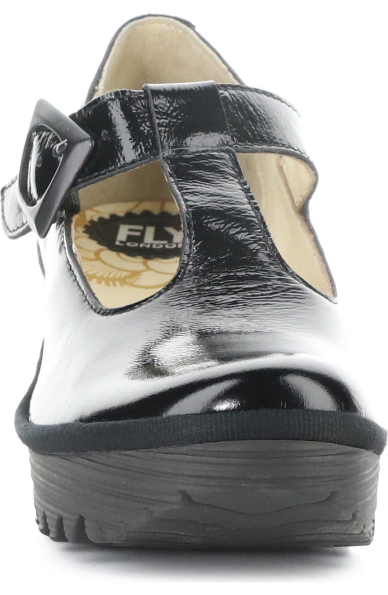 Fly London Yald Wedge Mary Jane Pump, Alternate, color, 003 Black