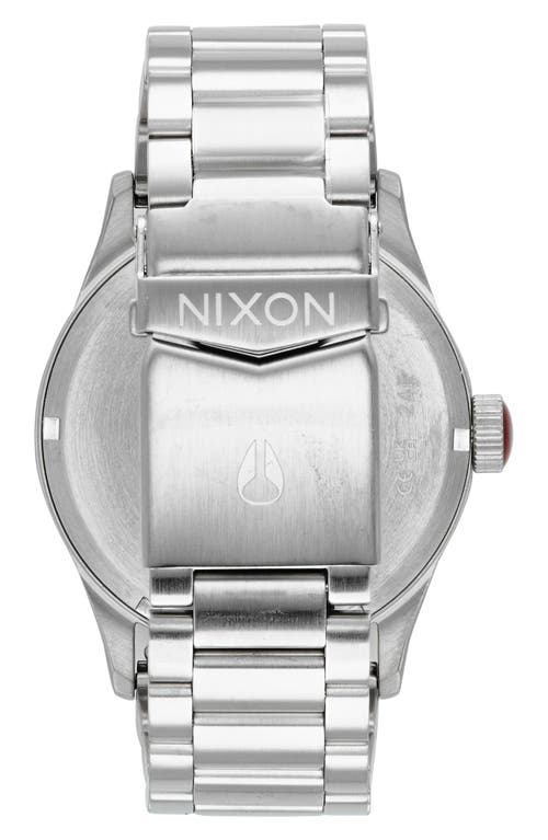 Nixon Sentry Bracelet Watch, 42mm In Brown