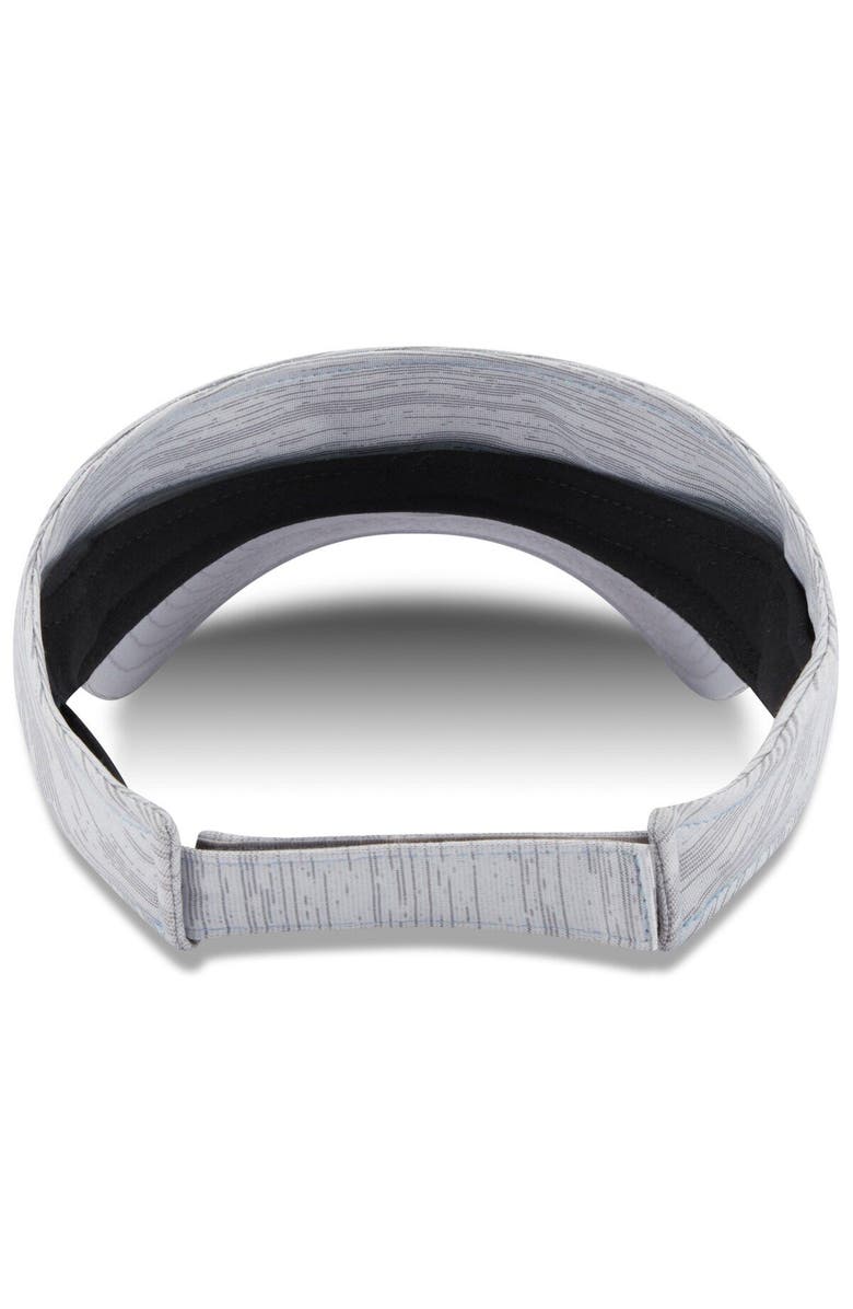 New Era Men's New Era Gray North Carolina Tar Heels Logo Adjustable Visor, Alternate, color, 