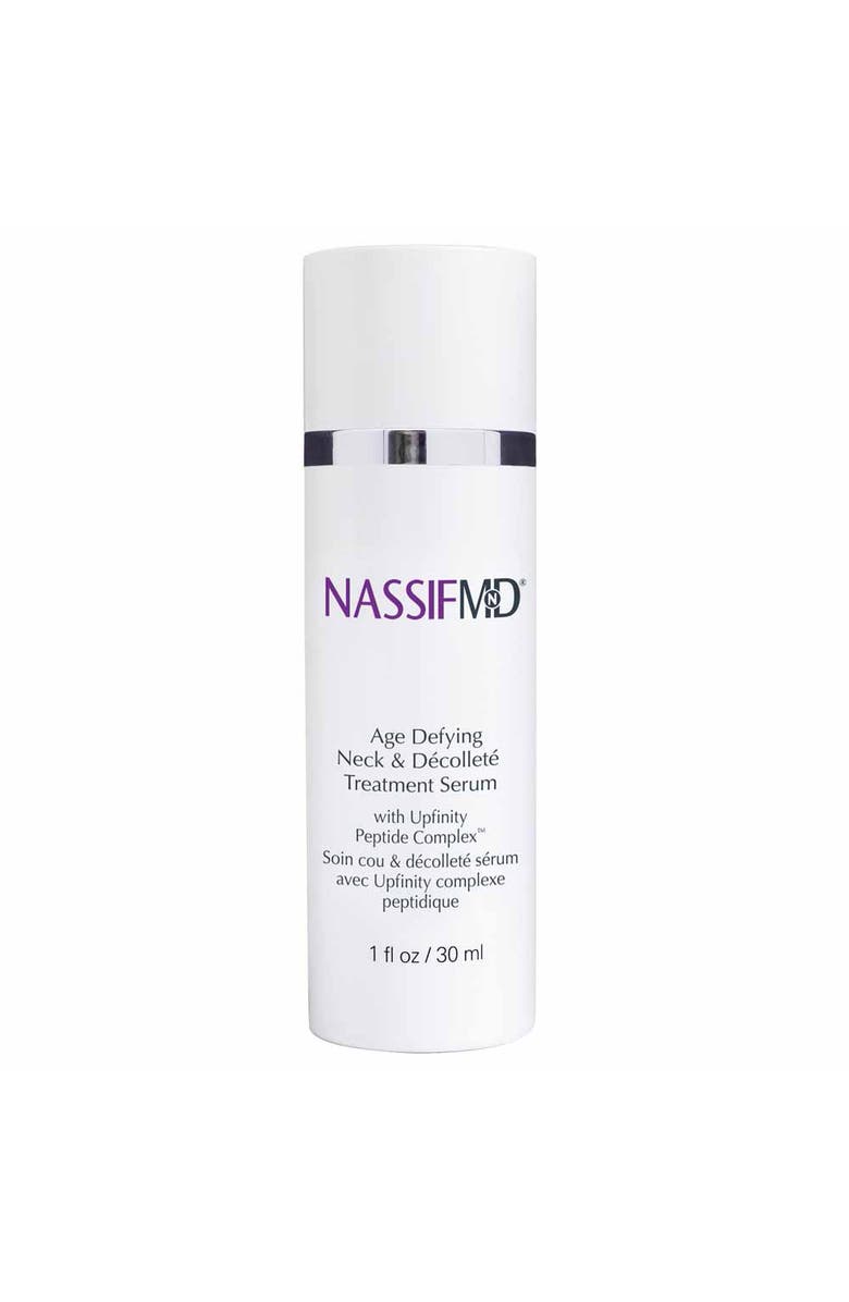 Dr. Nassif Skincare Age Defying Neck and Decollete Treatment Serum 1oz, Alternate, color, NO COLOR
