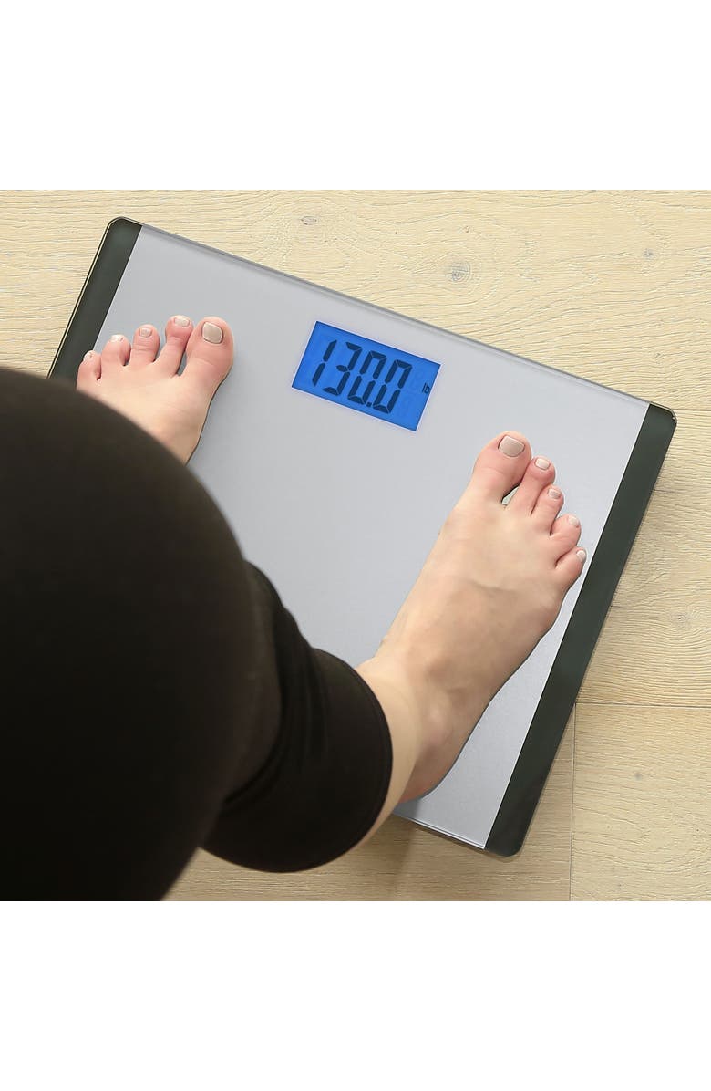 ESCALI Wide Body Glass LCD Digital Scale, Alternate, color, Grey