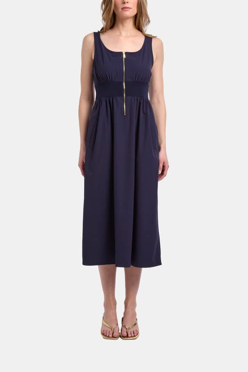 Capsule 121 THE KISSED DRESS in Navy 
