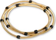 Emerson & Oliver Gold Beaded Dia Bracelets