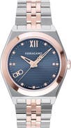 FERRAGAMO Vega Bracelet Watch, 40mm