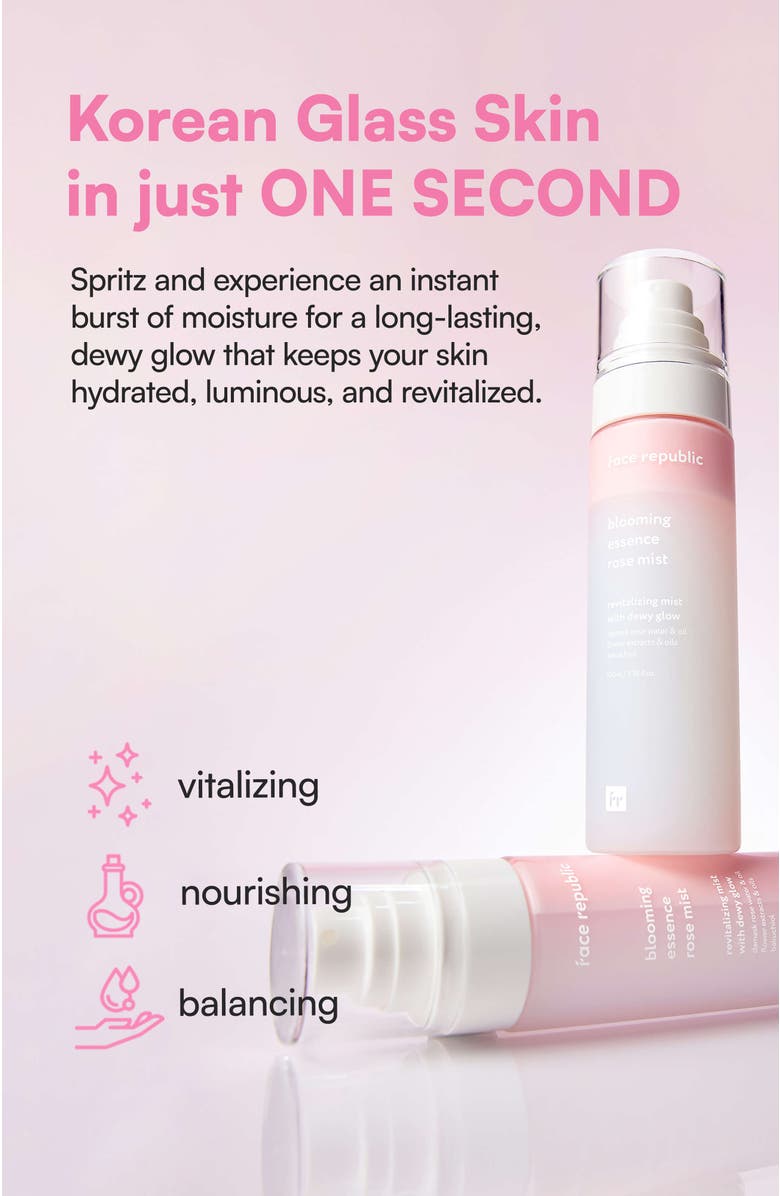 Face Republic Blooming Essence Rose Mist, Alternate, color, NO COLOR