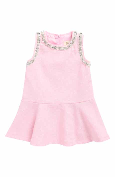 Doe A Dear Kids' Sequin Tweed Dress