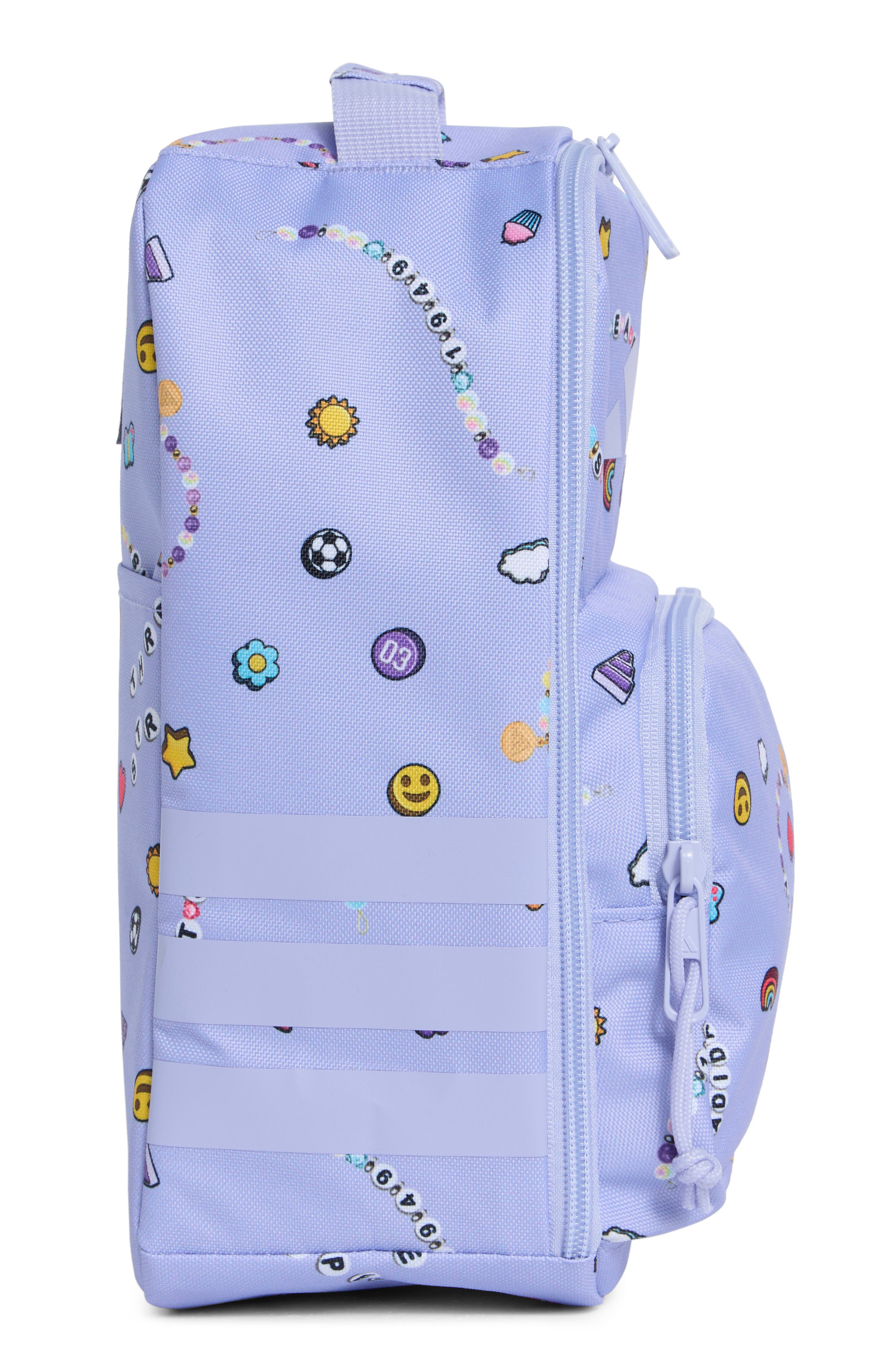 adidas Kids' Santiago Lunch Bag, Alternate, color, Charm Violet