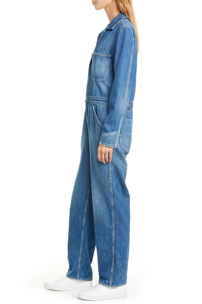 Denim Boilersuit, Alternate, color, LILY
