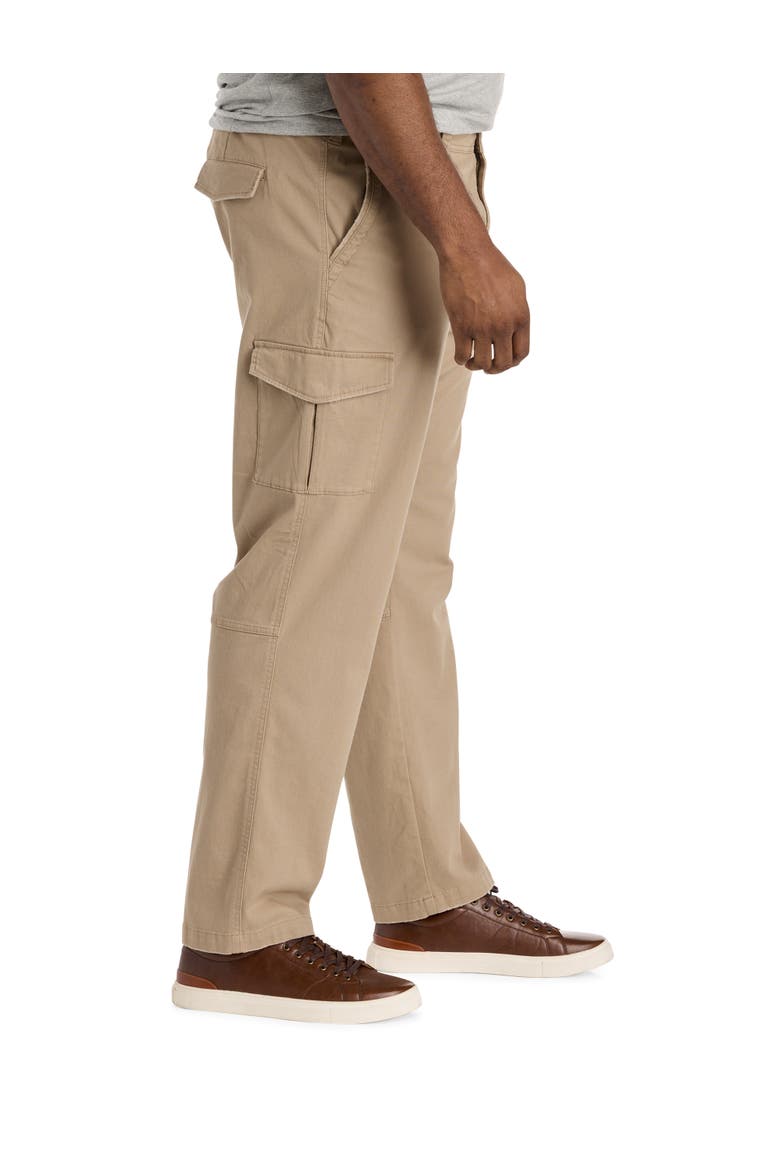 Big & Tall Everyday Cargo Pants, Alternate, color, DUNE