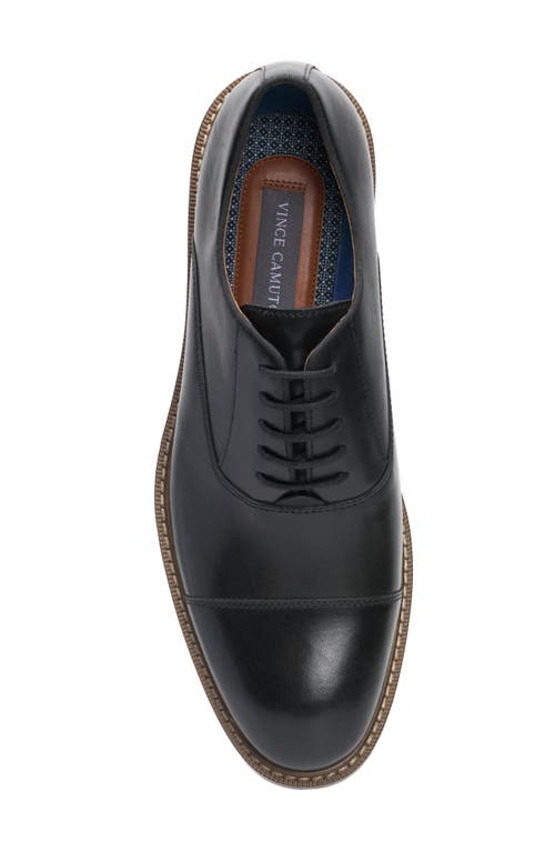 Vince Camuto Loxley Cap Toe Oxford In Black